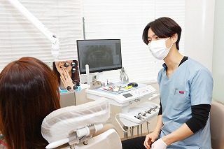 歯医者のカウンセリング