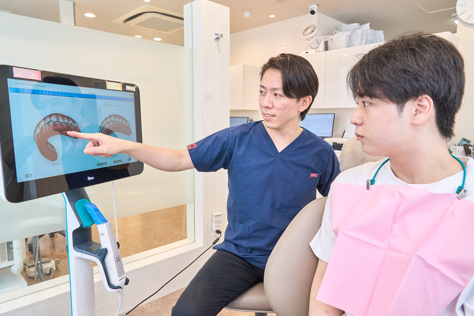 カウンセリング中